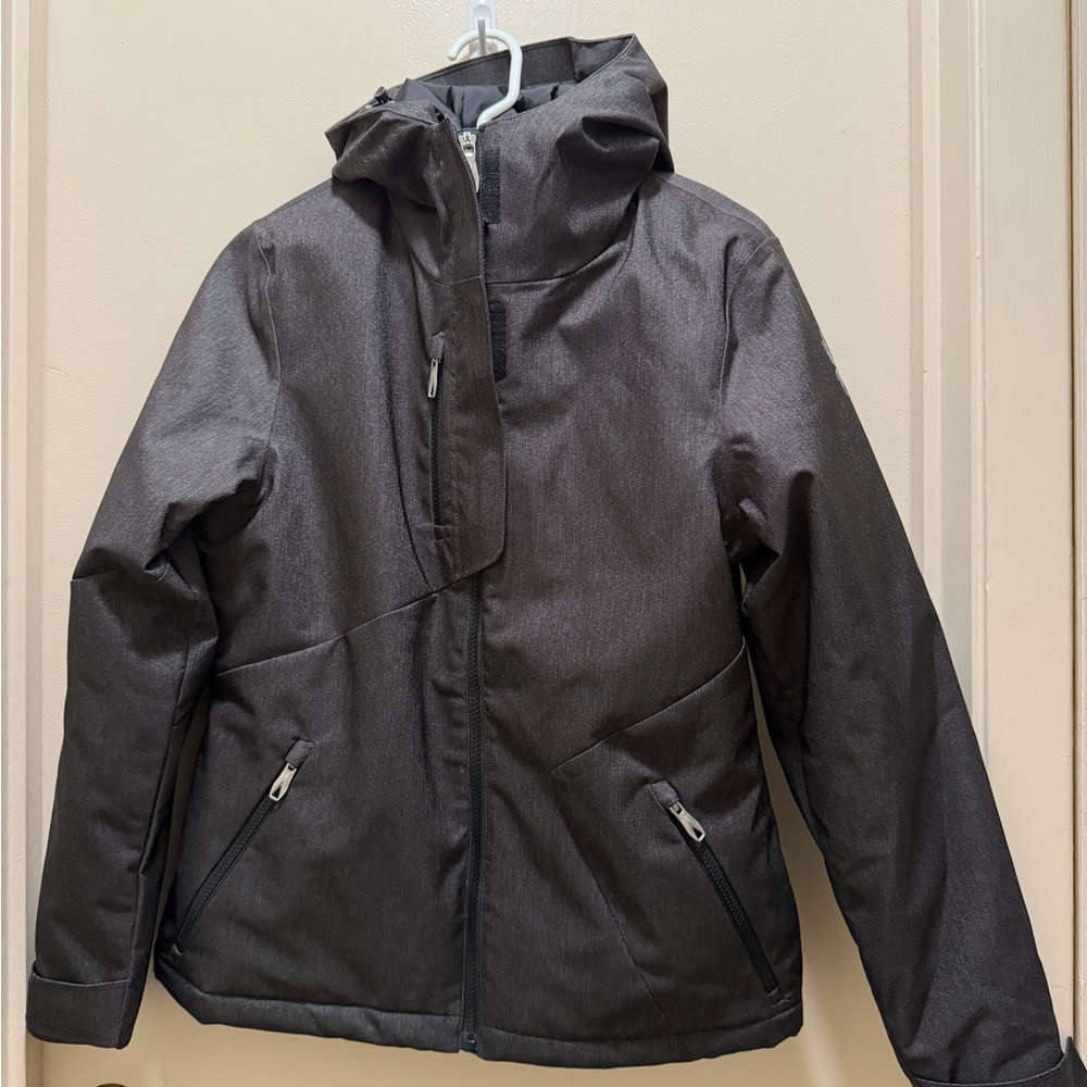 Spyder - Hooded Waterproof Insulates Jacket - Black/Grey